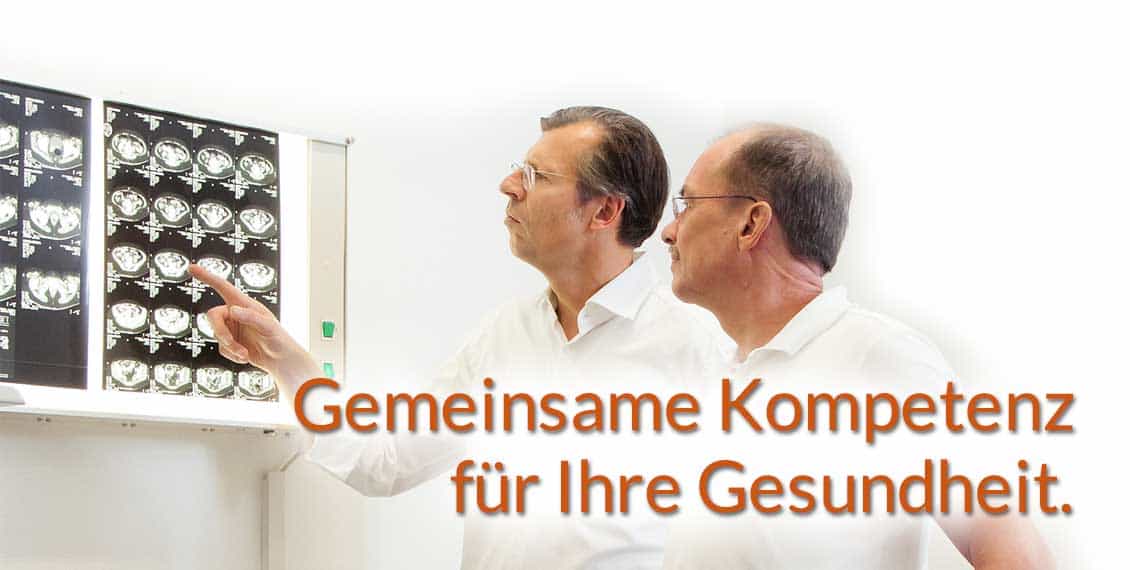 Die Ärzte der Gastropraxis Berlin Spandau: Dr. med. C. Janiszewski und W. Roth. Gemeinsame Kompetenz für Ihre Gesundheit.